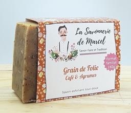 Savon "Grain de Folie" Café & Agrumes