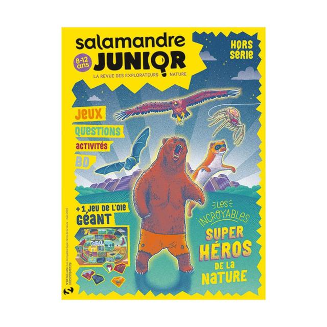 Hors-série salamandre Junior 8-12 ans : Les incroyables héros de