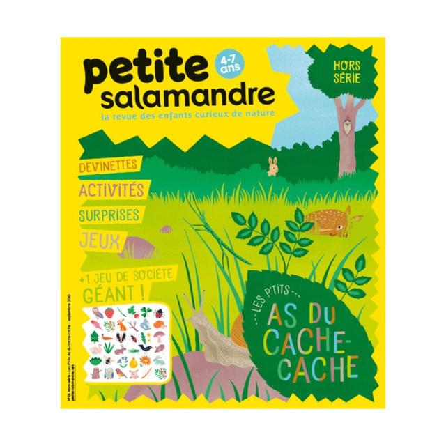 Hors-série Petite salamandre 4-7 ans  : les as du cache cache