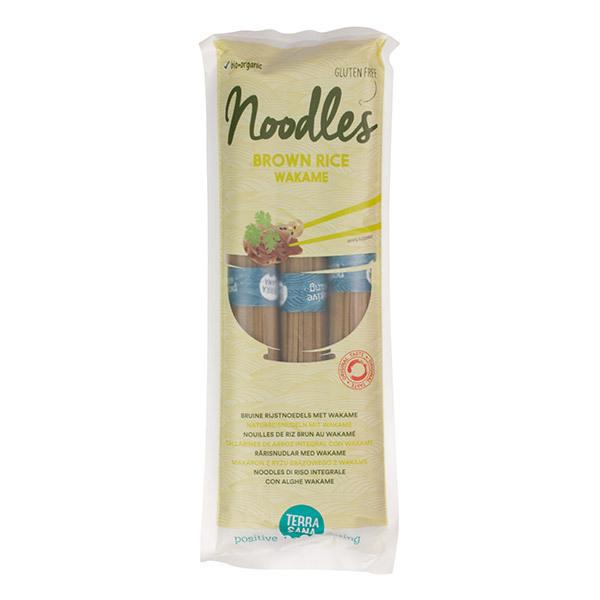 Noodles de riz brun au wakame sans gluten 250g