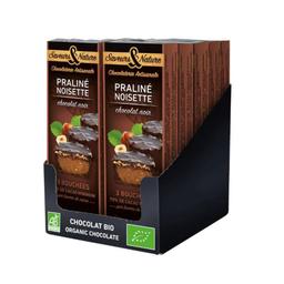 Bouchées praliné  enrobés de chocolat noirx10