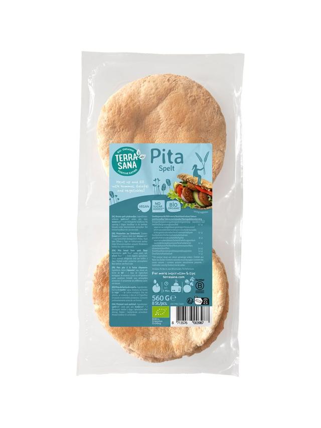 Pain pita épeautre x8 560g