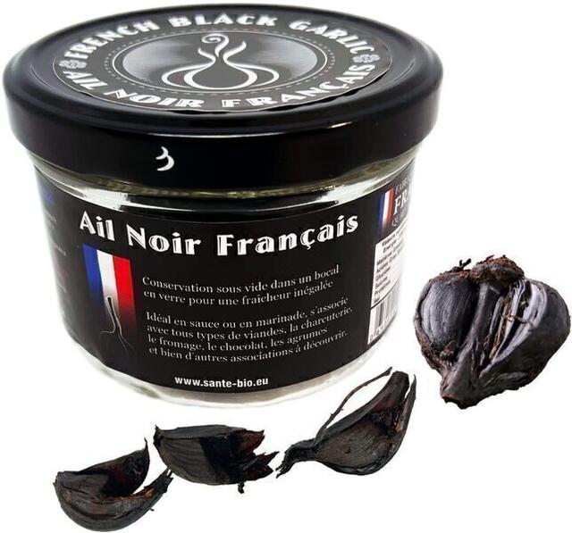 Ail Noir Français - Tête d\'ail de Piolenc - 125g