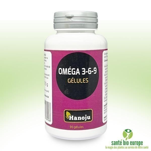 Omega 3-6-9 - 90 gélules - 1400 mg