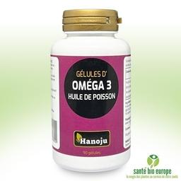 Huile de Saumon - Oméga 3 - 1000 MG - 90 gélules