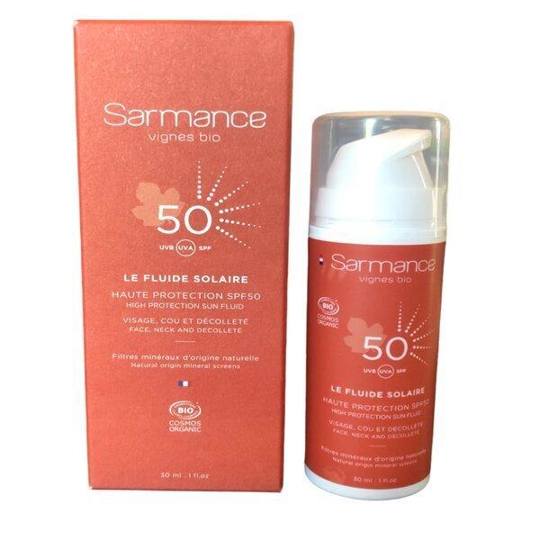 Fluide solaire bio SPF50 - 30ml