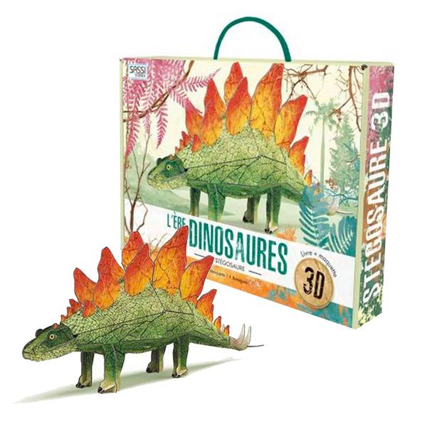 l'ère des Dinosaures - Maquette Stegosaur 3D - Dès 6 ans