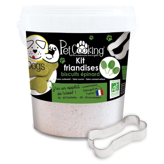 Kit friandises pour chien aux épinards 400 g