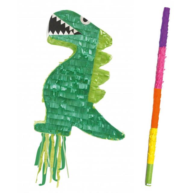 Piñata dinosaure bâton