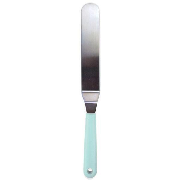 Spatule coudée inox