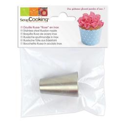 Douille pâtissière russe Rose en inox