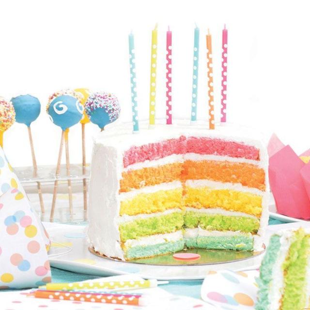 4 kits Rainbow Cake