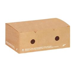 Boîte en Carton Biodégradable à Emporter - SDG - Lot de 350