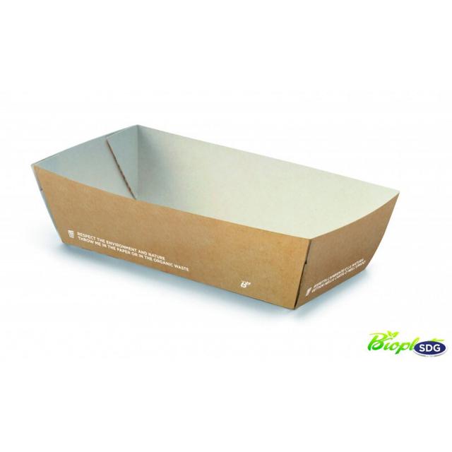 Barquette à Emporter en Carton Biodégradable - Lot de 300 - SDG