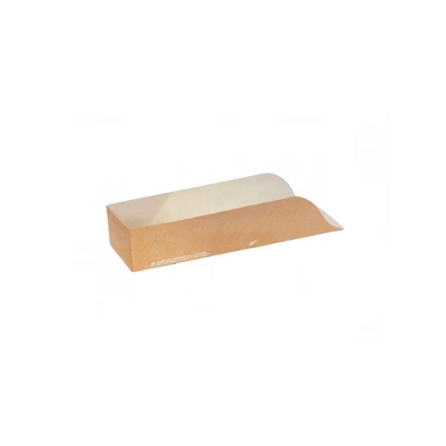 Barquette Bio Hot-Dog 25x7x5 cm - Lot de 50 - SDG