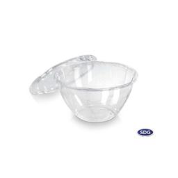 Bol Boule Transparent en PLA 950 ml - Lot de 50 - SDG