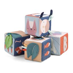 Blocs souples pour bébé Woodland (4pcs)