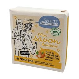 Savon à l'huile d'Amande douce Bio parfum Calisson 100 g