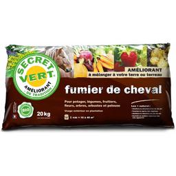 Fumier de cheval biologique 20 kg