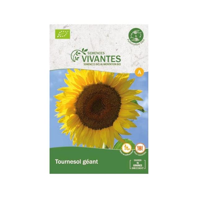 Tournesol géant bio demeter