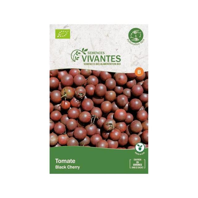 Tomate black cherry bio