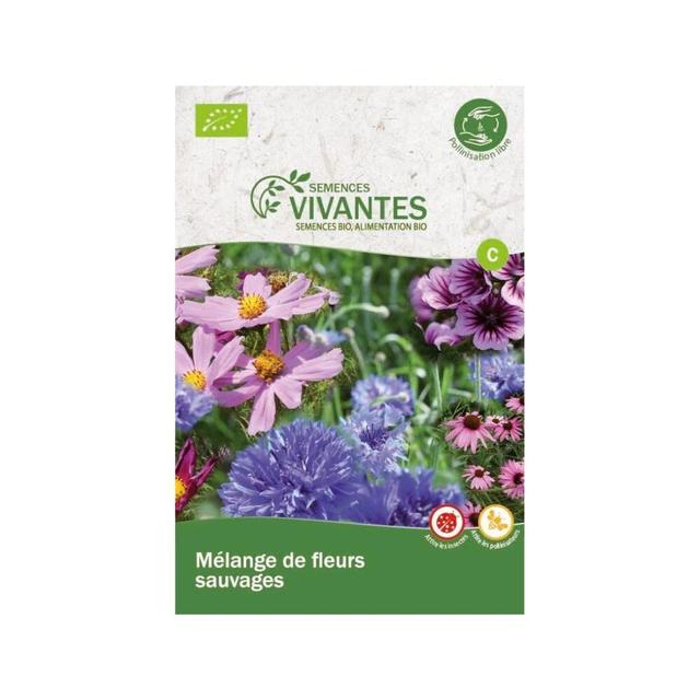 Mélange de fleurs pour bouquets bio