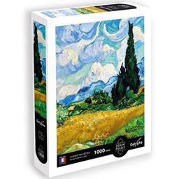 Vincent Van Gogh - 1000 pieces - champ de ble avec cypres