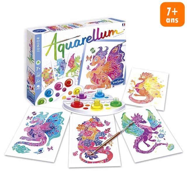 Aquarellum junior Les dragons des 4 saisons