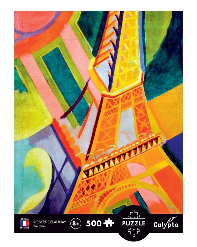 Puzzle 500 pieces - tour Eiffel - robert delaunay