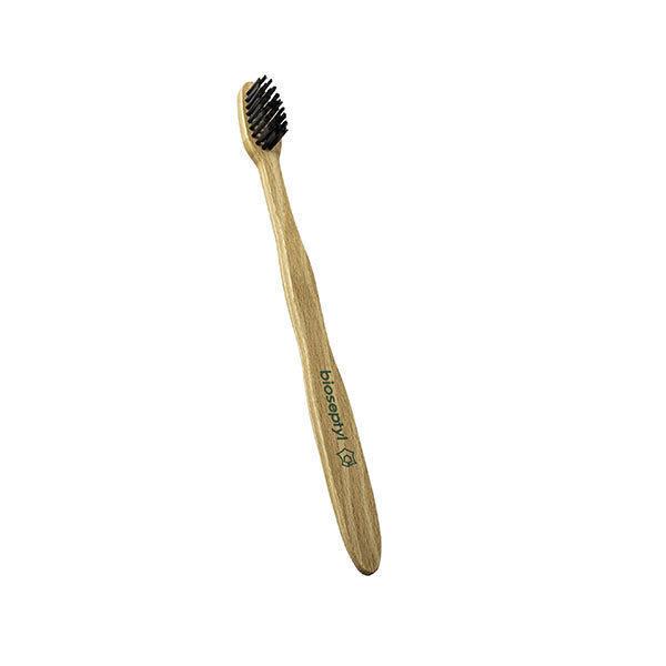 Brosse à dents adulte en bois de hêtre français - souple