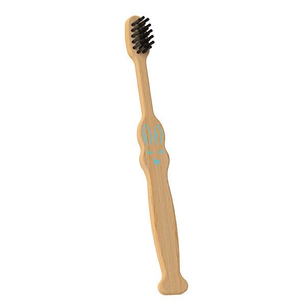 Brosse à dents le P'tit Dubois bleu - De 3 à 6 ans