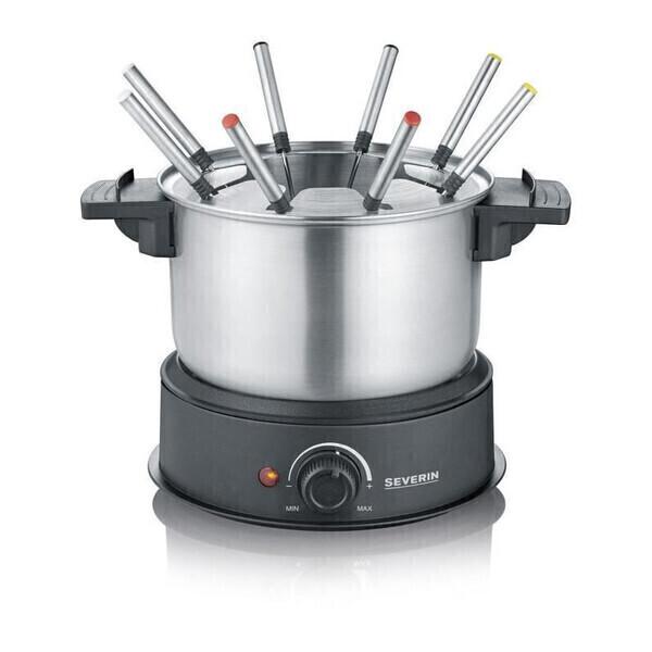 SEVERIN FO2473 Fondue électrique 8 personnes avec caquelon inox