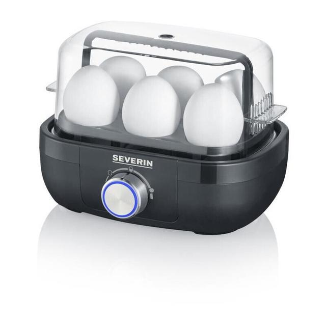 SEVERIN EK3166 Cuit-oeufs pour 1 a 6 oeufs - 420 W - Noir