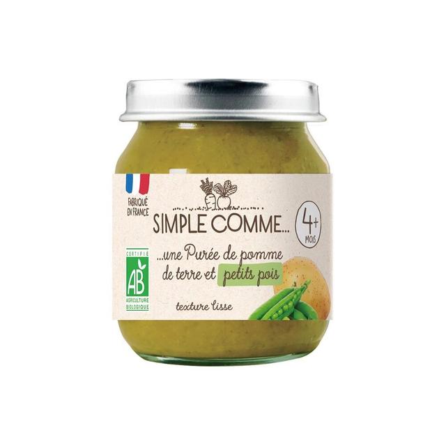 Petit pot Pomme de terre Petits pois 125g - Dès 4 mois