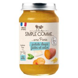 Petit pot Patate douce Pâtes Colin 190g - Dès 6 mois