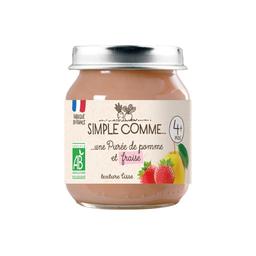 Petit pot Pomme Fraise 125g - Dès 4 mois