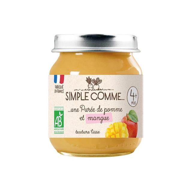 Petit pot Pomme Mangue 125g - Dès 4 mois