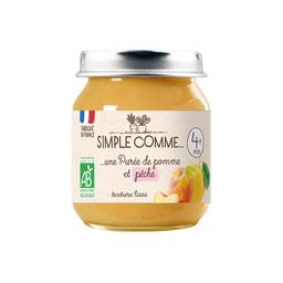 Petit pot Pomme Pêche 125g - Dès 4 mois