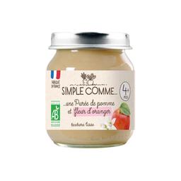 Petit pot Pomme Fleur d'Oranger 125g - Dès 4 mois