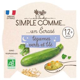 Assiette Légumes verts Blé - dès 12 mois - 200g