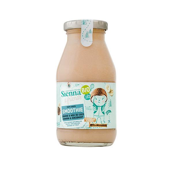 Smoothie banane noix de coco et cannelle 200ml - Dès 24 mois