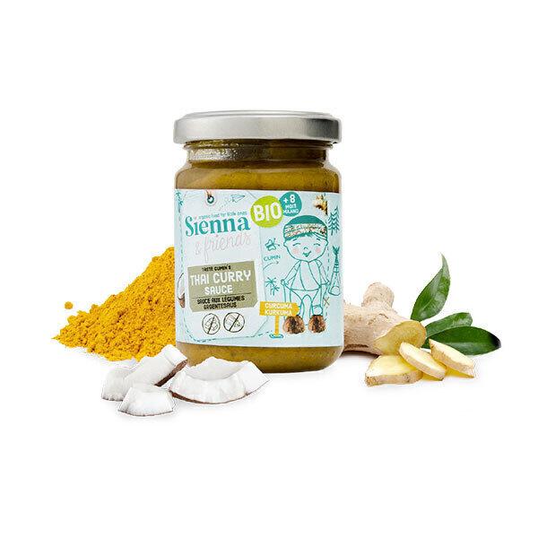 Sauce thaï curry 130g - Dès 8 mois