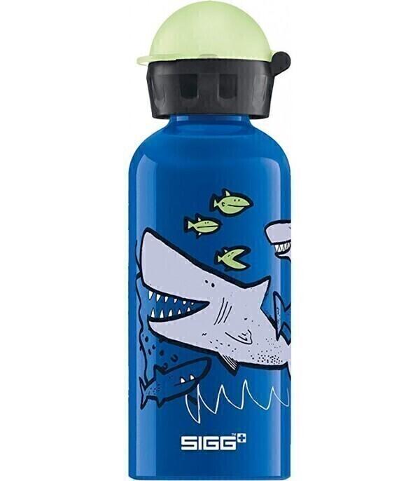 Gourde aluminium enfant 0.4L - Sharkies - SIGG