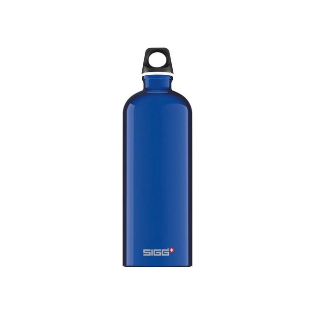 Gourde Sigg Traveller 1 litre Bleu