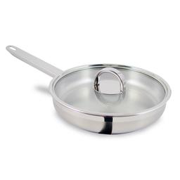 Sauteuse 26 cm inox Atlantico Glass