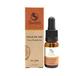 Huile de CBD 5% Coco Mandarine (10 ml)