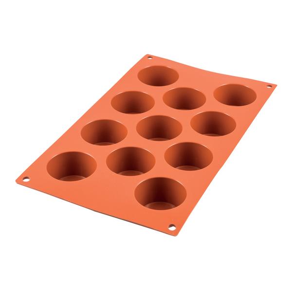 Moule en silicone 11 mini muffins 5 cm