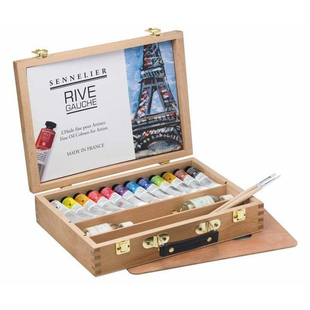 Coffret Peinture à l'huile - Rive Gauche 12 tubes 40 ml