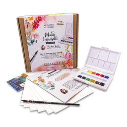 Coffret découverte Marie Boudon - La Petite Aquarelle - Fleurs