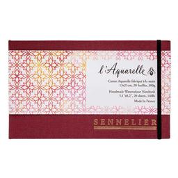 Carnet aquarelle - 13 x 21 cm - 20 feuilles - 300 g